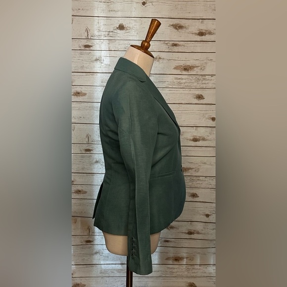 Talbots linen single-breasted blazer - Picture 8 of 10